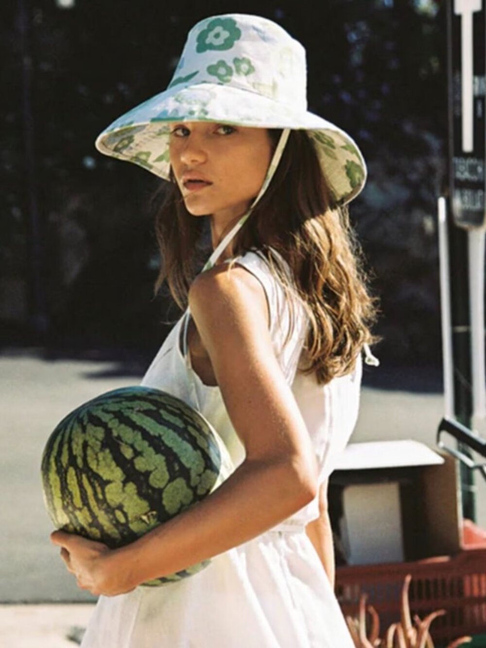 Lack of Color Retro Green Holiday Bucket Hat - Picture 5 of 5